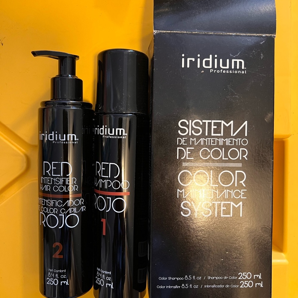 NEW Shampoo & Intensifier SILVER / RED